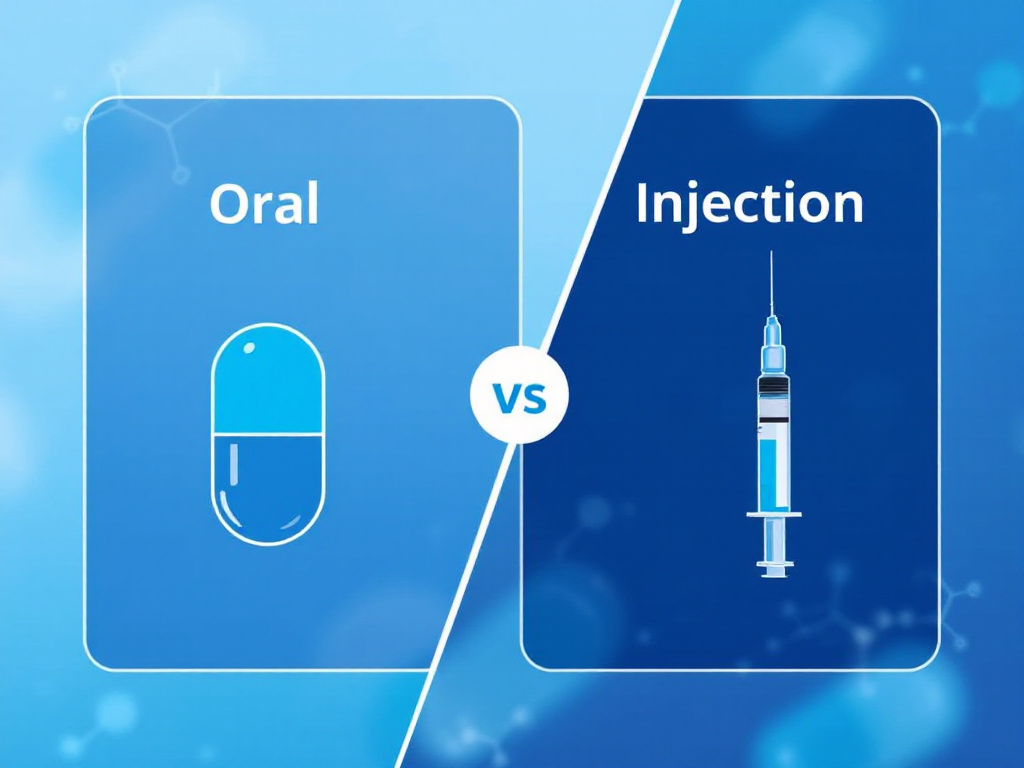 oral vs injection